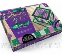 Набор шкатулка - вышивка Embroidery Box. 16 штук в упаковке.
Набор для творчеств. . фото 6