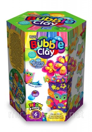 Пластилин "Bubble Clay" ваза. 8 штук в упаковке. 5 видов. От 3 лет.
 
 
 
. . фото 5
