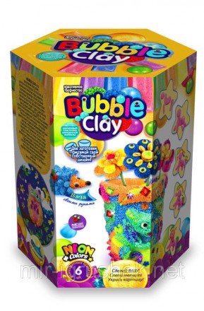 Пластилин "Bubble Clay" ваза. 8 штук в упаковке. 5 видов. От 3 лет.
 
 
 
. . фото 6