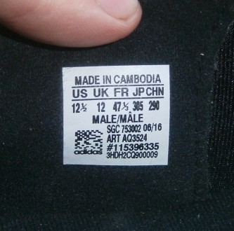 йдуть без коробки
Бутсы Adidas MESSI 16.3 TF выполнены в стиле формулы успеха М. . фото 9