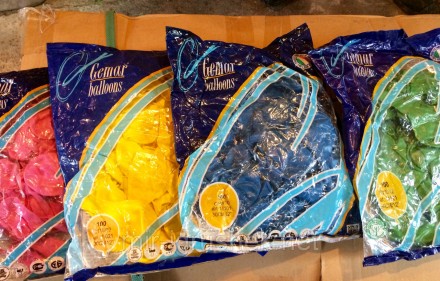 Воздушные шары "Gemar".Одноцветный шар итальянского производства из натурального. . фото 2