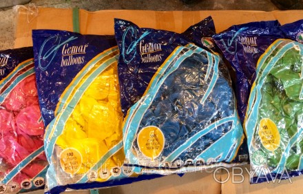 Воздушные шары "Gemar".Одноцветный шар итальянского производства из натурального. . фото 1