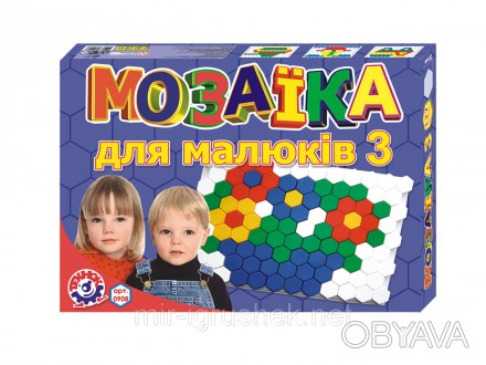 Игрушка "Мозаика для малышей 3 ТехноК" арт.0908
Габаритные размеры 34 х 25 х 4 с. . фото 1