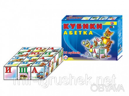 Игрушка кубики "Азбука ТехноК" (укр.) арт.0212
Габаритные размеры 6,5 х 12,5 х 4. . фото 1
