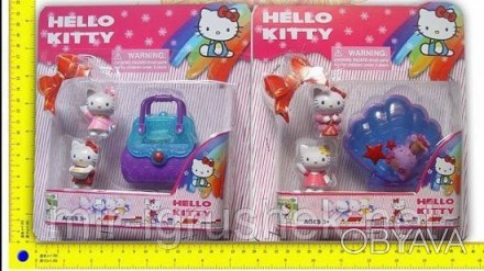 Фигурки Hello Kitty 11200 (240шт/2) на планшетке 30*21 см. . фото 1