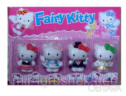 Фигурки Hello Kitty 8665 (72шт) на планшетке 20*21 см. . фото 1