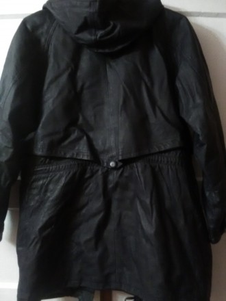 Куртка кожаная в очень хорошем состоянии, без изъянов, размер 48-50, осень-весна. . фото 7