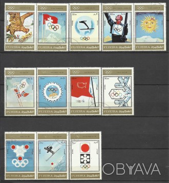 Продам марки Фуджейра (ОАЭ) гашеные
1972 Зимние Олимпийские игры 1924-1972 - Пл. . фото 1