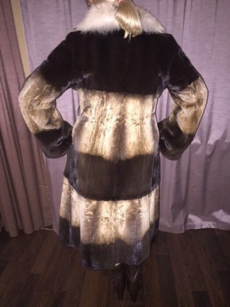 Продается шуба Quality furs норковая с воротником из рыси в отличном состоянии.. . фото 5