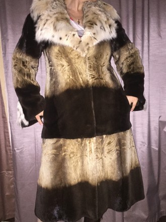 Продается шуба Quality furs норковая с воротником из рыси в отличном состоянии.. . фото 4