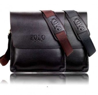 Мужская сумка POLO cделана из натуральной кожи + PUкожа, имеет стильный дизайн и. . фото 2