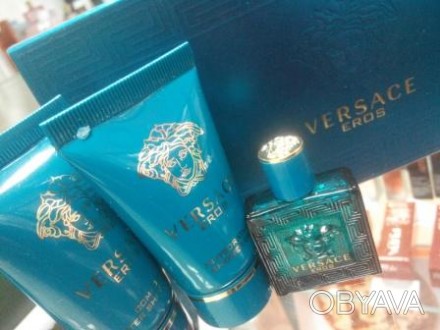 Подарочный набор Versace Eros (edt mini 5ml+sh/gel 25ml+ash/balm 25ml).
630 руб. . фото 1