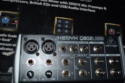 Продам мікшерний пультик Behringer Xenyx Q802 USB. Пульт у відмінному стані. Все. . фото 7