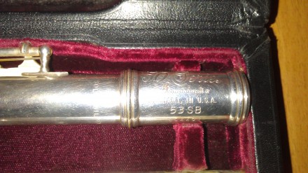 Продам американську флейту JeimeinHardt 53SB. 
Голівка повністю срібна ручної р. . фото 3