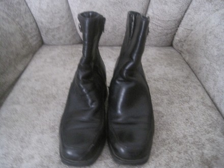 зимние ботинки, в хорошем состоянии, кожаные. . фото 2