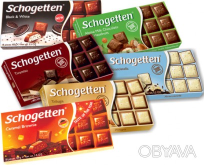 Шоколад Schogetten мин заказ 3 яш, цена 20,5 грн. . фото 1