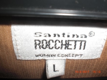 Сорочка коричнева,вільвет Santina Rocchetti
Розмір - L
Рукава довгі.
Талія 96. . фото 3
