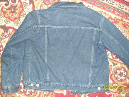 джинсова куртка на байковій підкладці 4кишені у дуже доброму стані. . фото 5