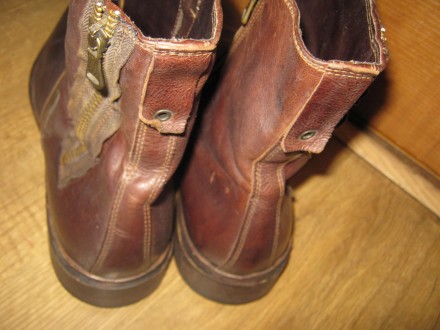 Полу сапоги мужские кожаные Vero Cuoio. Производство Италия. В хорошем состоянии. . фото 7