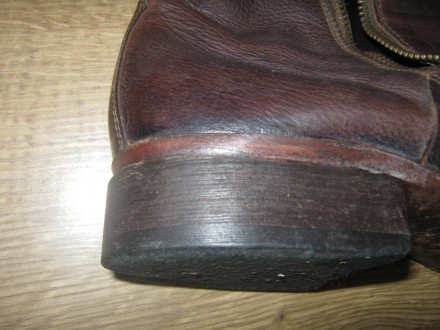 Полу сапоги мужские кожаные Vero Cuoio. Производство Италия. В хорошем состоянии. . фото 9