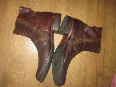 Полу сапоги мужские кожаные Vero Cuoio. Производство Италия. В хорошем состоянии. . фото 4