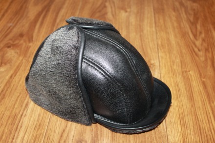 Продам очень качественную новую мужскую шапку на меху. Покупали для папы и прога. . фото 2