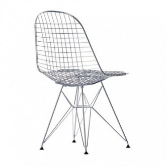 Самый первый и самый знаменитый стул-каркас из металлических прутьев — Май. . фото 3