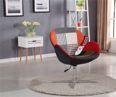
Кресло дизайнерское, мягкие спинка и сиденье, материал каркаса металл и формова. . фото 6