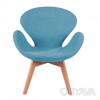 
Кресло дизайнерское, мягкие спинка и сиденье, материал каркаса металл и формова. . фото 1