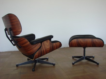 Кожаное кресло состоит из трех изогнутых фанерных корпусов, гнутая форма фанеры,. . фото 2