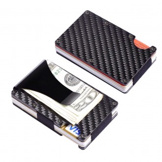 Carbon Fiber Card Holder 86х55x14mm. Супер лёгкий, прочный, оригинальный и удобн. . фото 5