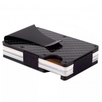 Carbon Fiber Card Holder 86х55x14mm. Супер лёгкий, прочный, оригинальный и удобн. . фото 4