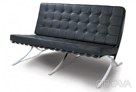 Дизайнерский диван Барселона для офиса и гостиной изготовлен из высокачественной. . фото 1