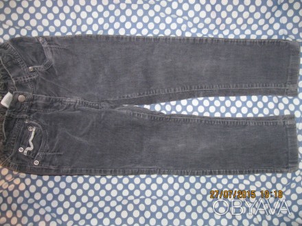 Продам вельветовые джинсики ТМ Palomino, рост 104 см, длина по внутреннему боков. . фото 1
