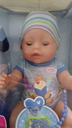 Кукла BABY BORN - ОЧАРОВАТЕЛЬНАЯ МАЛЫШКА (43 см, с аксессуарами) 
 Оригинал!!!
. . фото 5