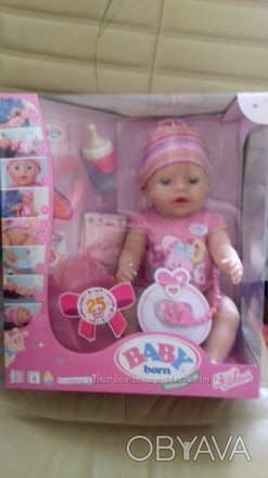 Кукла BABY BORN - ОЧАРОВАТЕЛЬНАЯ МАЛЫШКА (43 см, с аксессуарами) 
 Оригинал!!!
. . фото 1