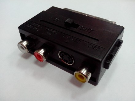 Кабель-переходник для передачи аудио и видео сигнала.
Скарт/тюльпан - 35 грн
С. . фото 5