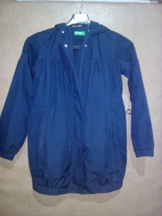 Продам куртку-парка с капюшоном (плащ, ветровка) Benetton® (Бенеттон) для девочк. . фото 3