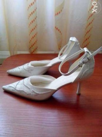 Продам свадебные туфли, в хорошем состоянии, одеты 1 раз.. . фото 4