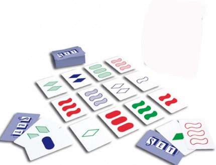 Настільна гра Сет (Set) - це карткова гра для тренування уважності. На кожній ка. . фото 3