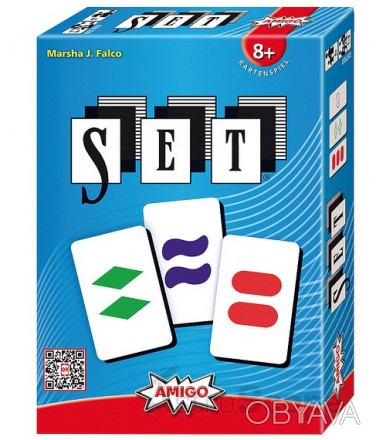Настільна гра Сет (Set) - це карткова гра для тренування уважності. На кожній ка. . фото 1