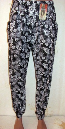 Летние тонкие брюки галифе 
с карманами 
Ткань ― трикотаж "холодок" ( 85% - Ба. . фото 6