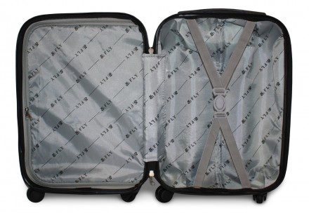 
Большой пластиковый чемодан в багажное отделение Fly 1107 выполнен из противоуд. . фото 9