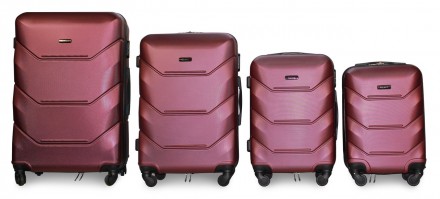 Комплект пластиковых чемоданов Fly 147 создан для самых требовательных клиентов.. . фото 2