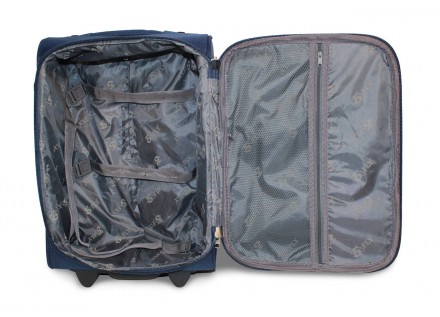 
Мини тканевый чемодан под ручную кладь на двух колесах Fly 1708 изготовлен из н. . фото 6