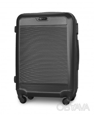 
Среднего размера дорожный пластиковый чемодан Fly 1093 предназначен для длитель. . фото 1