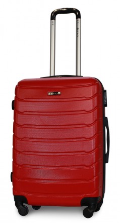 
Средний пластиковый чемодан в багажное отделение Fly 1107 выполнен из противоуд. . фото 3