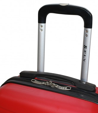 
Средний пластиковый чемодан в багажное отделение Fly 1107 выполнен из противоуд. . фото 7