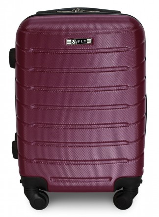 
Мини пластиковый чемодан для ручной клади Fly 1107 выполнен из противоударного . . фото 3