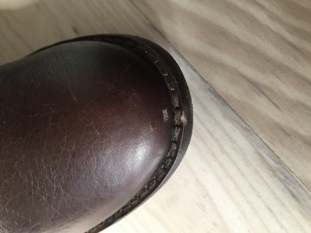 коричневые кожаные ботинки полусапоги Kenneth Cole оригинал 
натуральная кожа в. . фото 8
